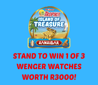 TROPIKA: STAND A CHANCE TO WIN 1 OF 3 WENGER WATCHES VALUED AT R3000 EACH terms and conditions