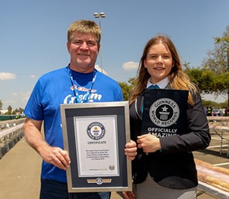 Clover Cream O’ Naise GWR Record Event