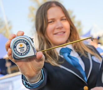 Clover Cream O’ Naise GWR Record Event
