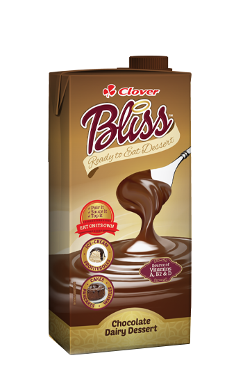 Bliss Chocolate Dairy Dessert 1L Clover Corporate