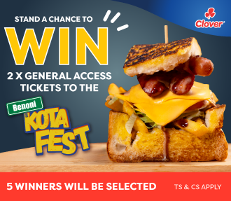 CLOVER / BENONI KOTA FESTIVAL COMPETITION terms and conditions