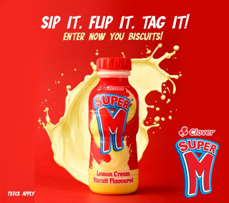 CLOVER SUPER M SIP AND FLIP SOCIAL MEDIA COMPETITION terms and conditions
